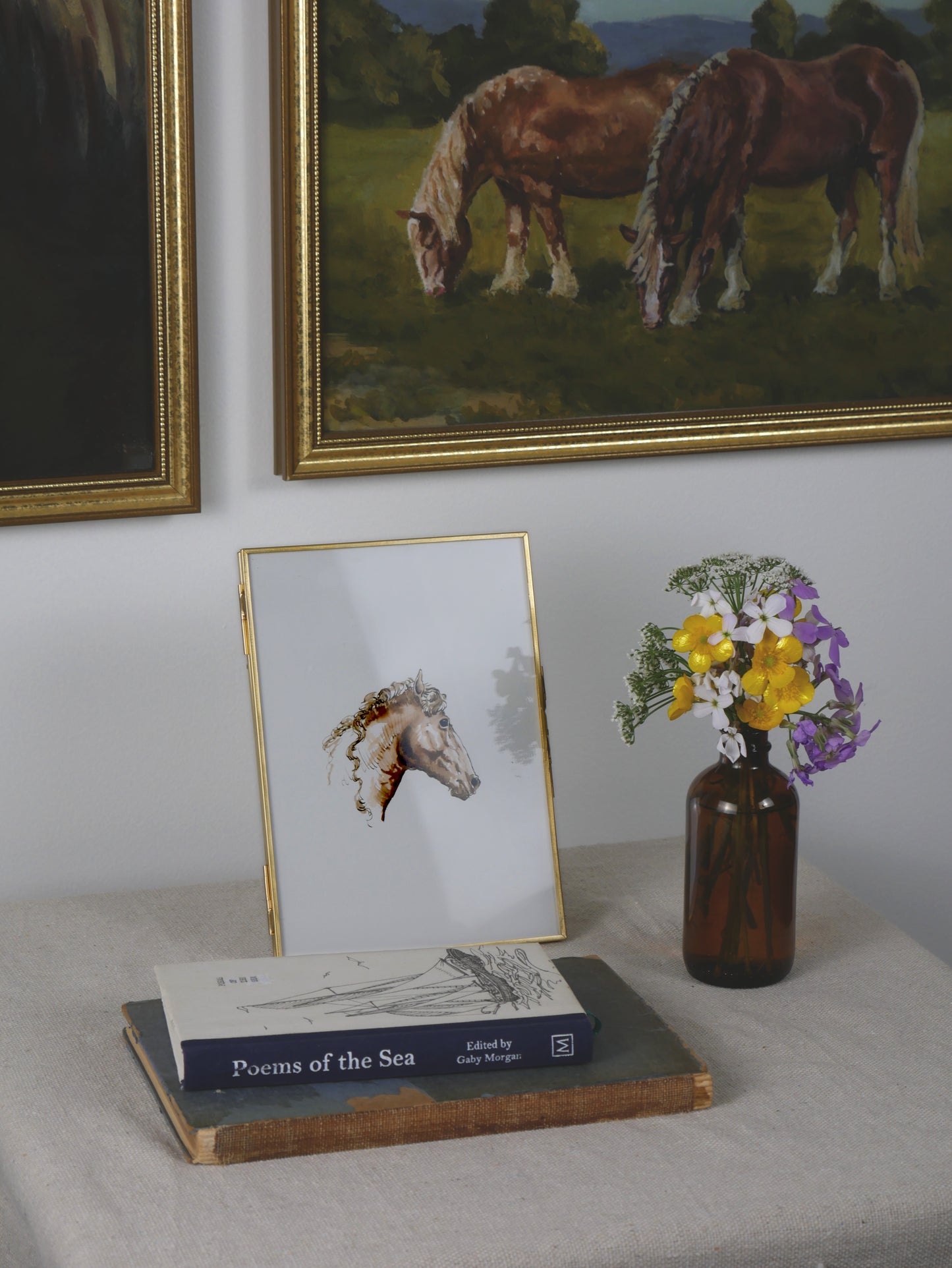 Ink Portrait of Horse