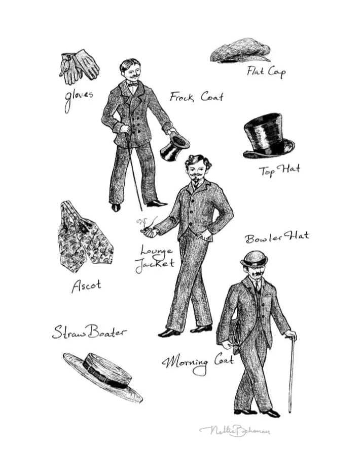 Victorian gentlemen and Victorian clothes